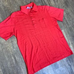 London fog pocket button up collar shirt